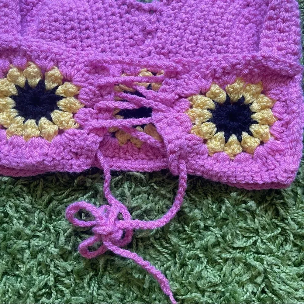 CROCHET HALTER TOP HANDMADE - Picture 10 of 13